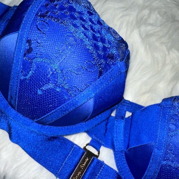 MORGAN ELECTRIC BLUE BRA - Picture 7 of 11